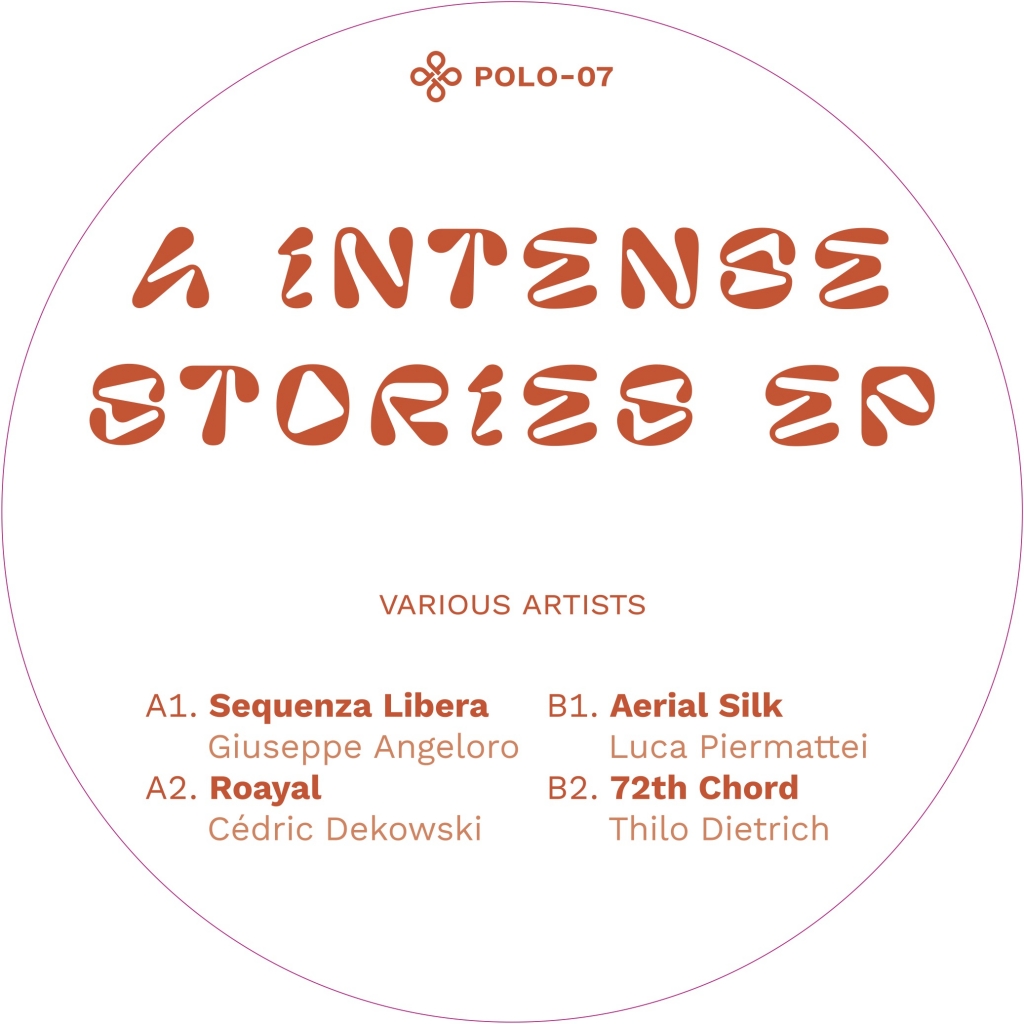( POLO-07 ) VARIOUS ARTISTS - 4 Intense Stories EP ( 12" ) Polarity Records